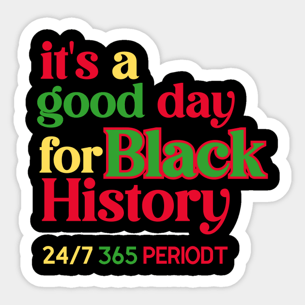 Black History Periodt Sticker by Queen of the Minivan